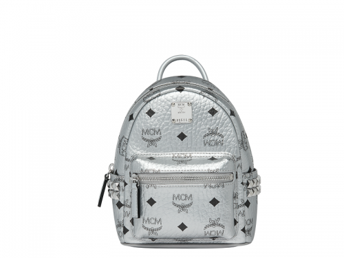 X-Mini Stark Bebe Boo Backpack in Visetos White