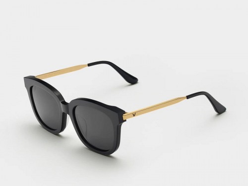 Gentle Monster Absente 01gd Sunglasses in Black