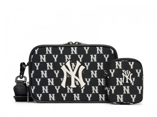 Monogram Mini Cross Bag NY Yankees Black