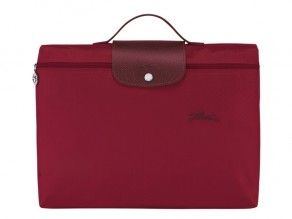 Longchamp Le Pliage Neo Clutch in Clementine Monogramming
