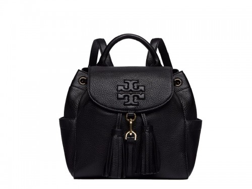 Tory Burch 'thea' Mini Leather Backpack in Black