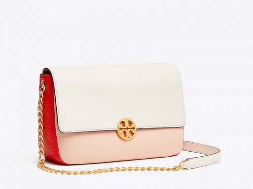 Tory Burch York Buckle Tote Mandarin Orange Sunshine Yellow Carnation Red  Fuchsia Pink Emerald Stone Kelly Green Dark Walnut Brown Black Tory Navy  Light Oak Peach Blush Nude Royale Red New Ivory Luggage Caramel Cognac 2 -  MEMORANDUM