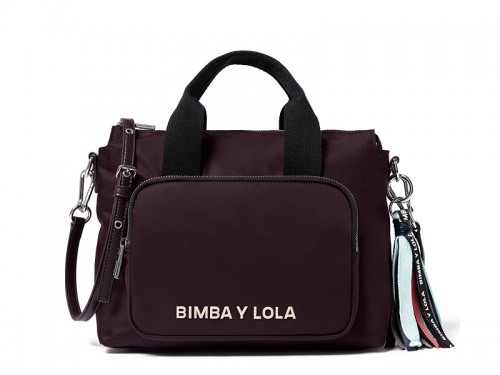 Bimba y Lola small logo-print crossbody bag price in Doha Qatar