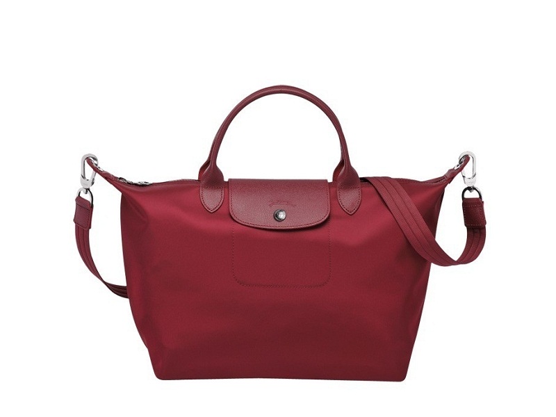 Longchamp maroon medium best sale