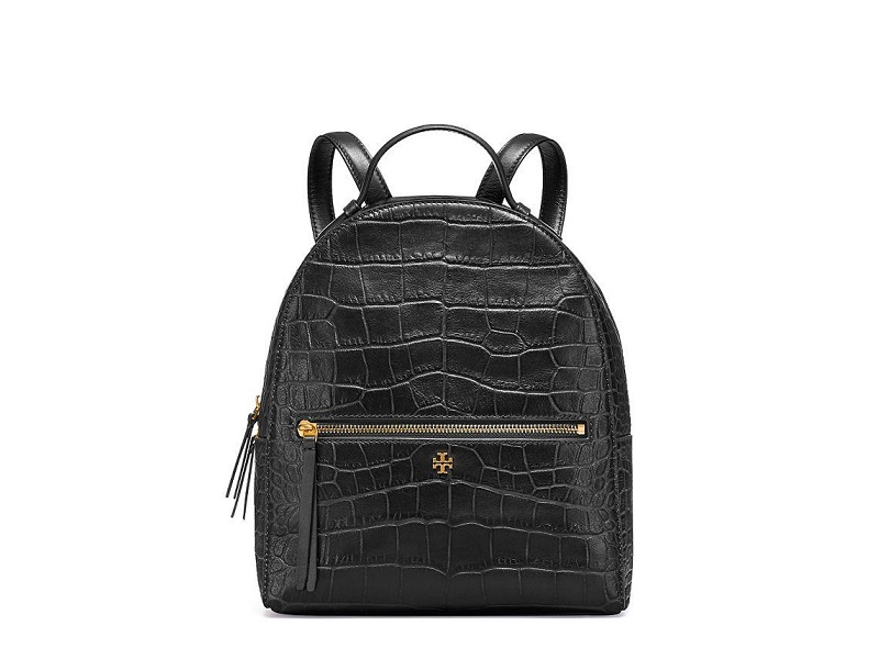 Tory burch croc embossed mini clearance backpack