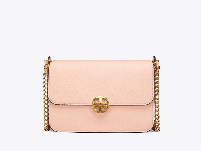 Tory Burch Robinson Round Crossbody - Pale Apricot 34313-661