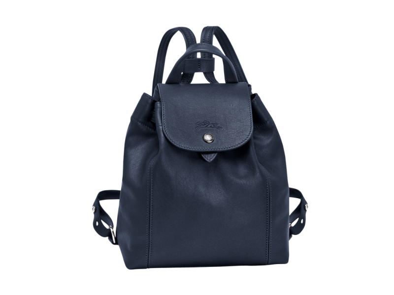 2509 LONGCHAMP Le Pliage Cuir XS Backpack NAVY