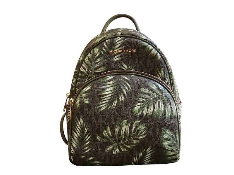 michael kors leaf backpack