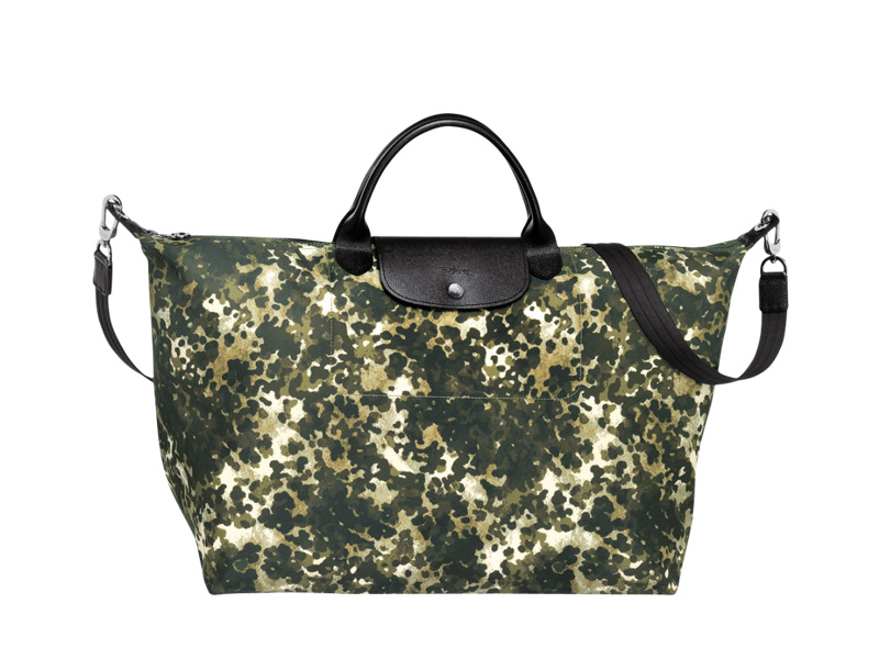 Longchamp le discount pliage neo khaki