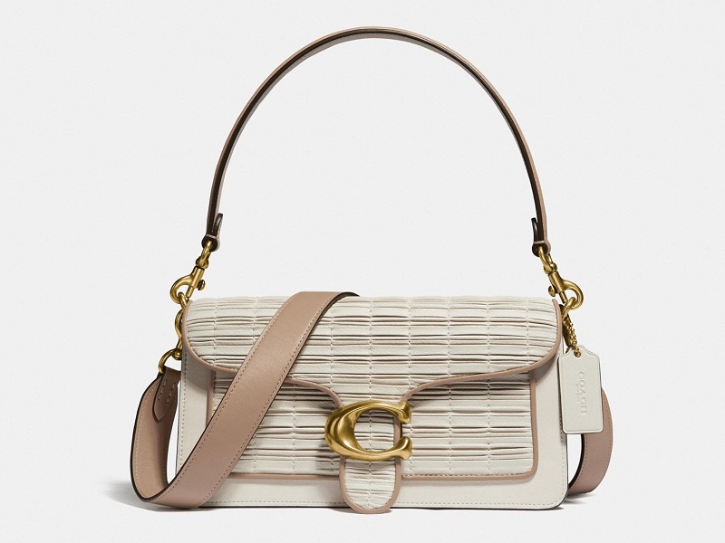 Coach tabby pleated leather shoulder bag new arrivals