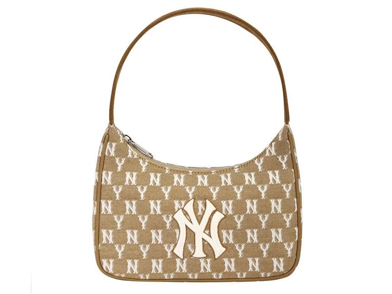 MLB MONOGRAM JACQUARD HOBO BAG