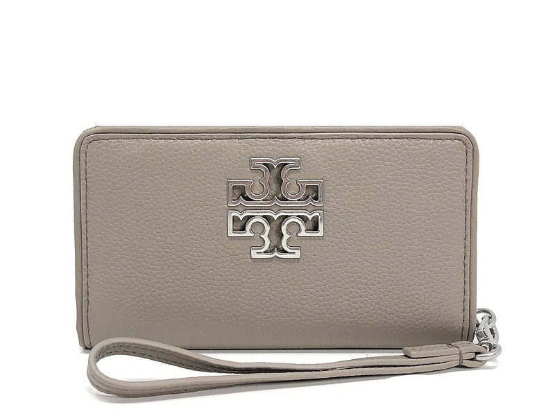 TORY BURCH TORY BURCH Britten Smartphone Wallet FRENCH GRAY