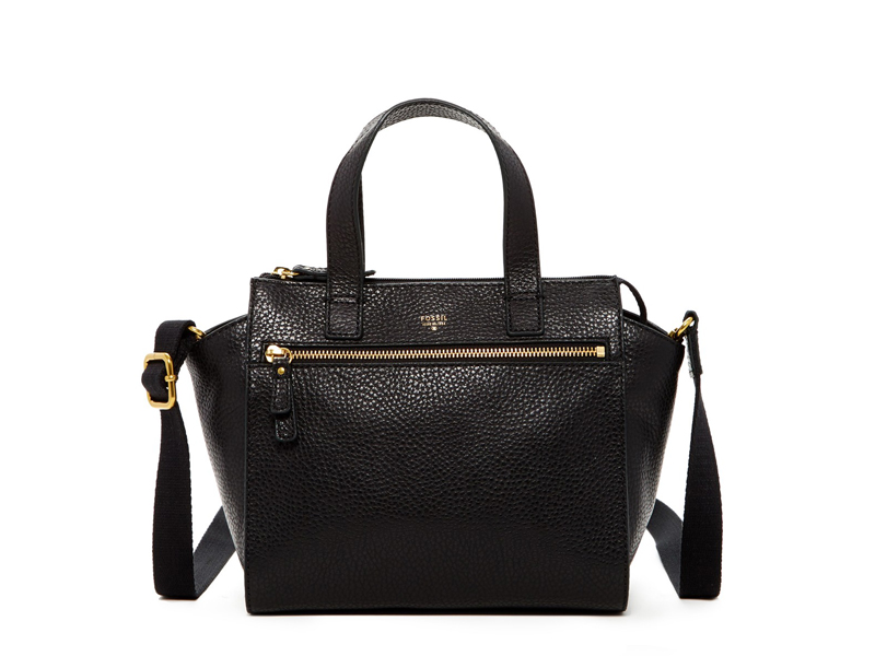 Fossil julia tote black hot sale