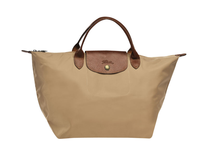 10808 LONGCHAMP Medium Short Handle MSH BEIGE