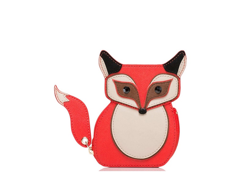 kate spade fox purse