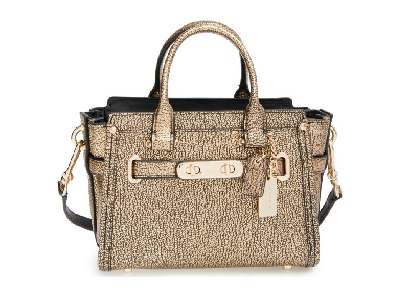 Coach swagger 20 discount in pebble leather