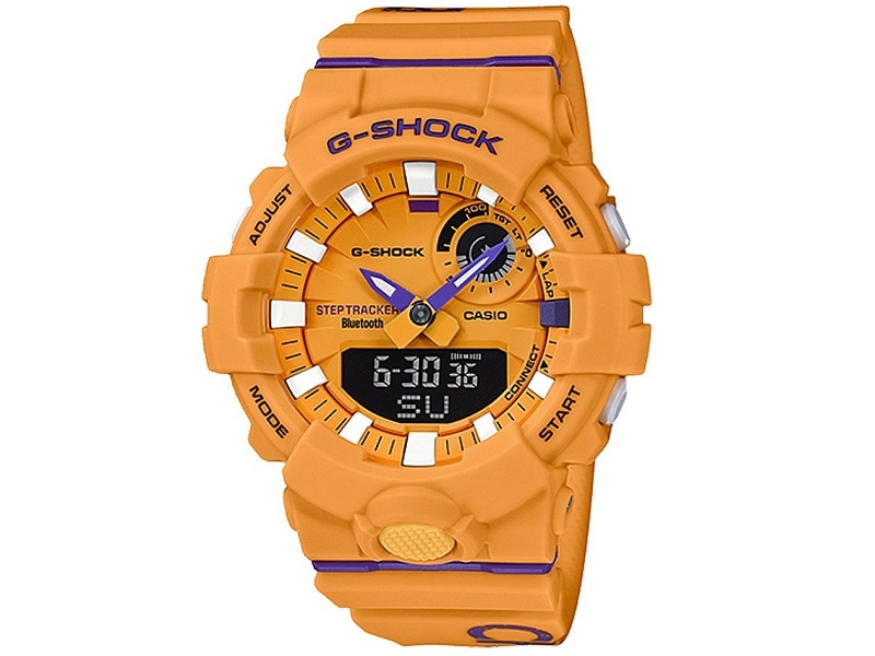 06 G Shock G Squad Bluetooth Step Tracker Gba 800dg 9a Orange