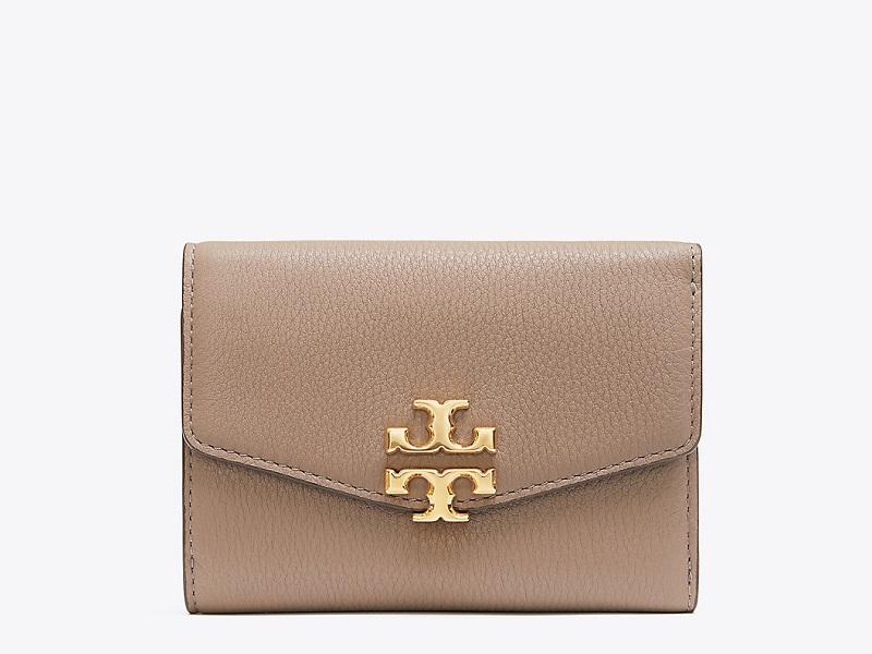 tory burch gray heron wallet