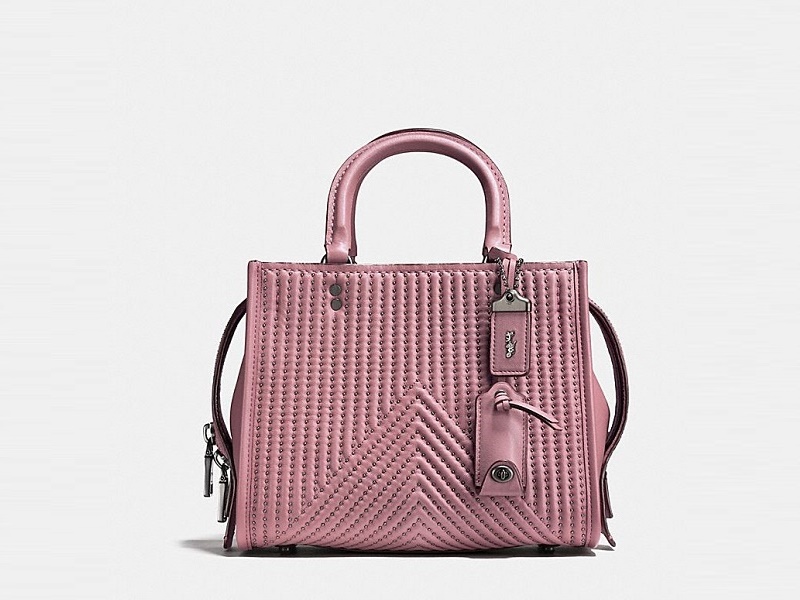 Coach rogue tote online with rivets