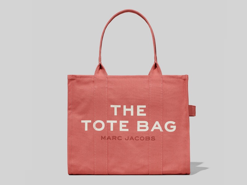 Marc Jacobs Traveller Sweet Pea Canvas Tote Bag in Pink