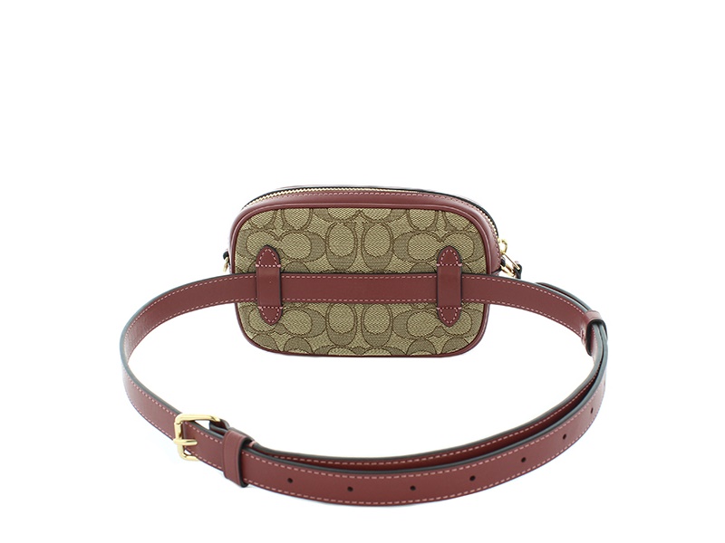 Ivie convertible belt hot sale bag in signature jacquard