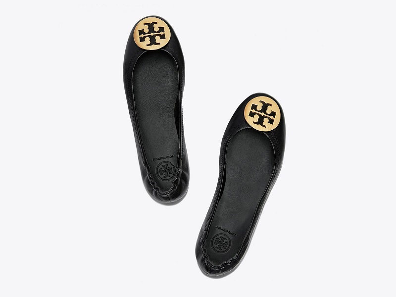 Black tory best sale burch flats