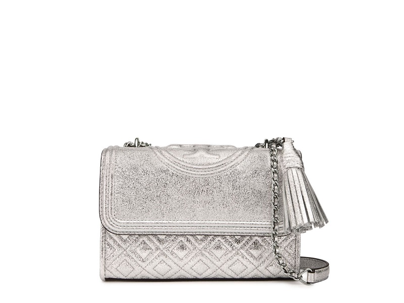 TORY BURCH TORY BURCH Small Fleming Metallic Convertible Shoulder