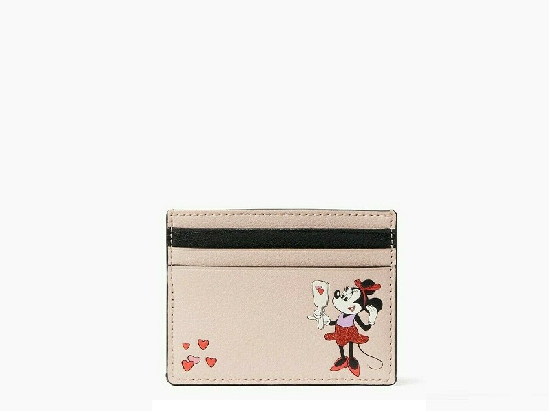 10182 KATE SPADE X Disney Minnie Small Slim Cardholder |