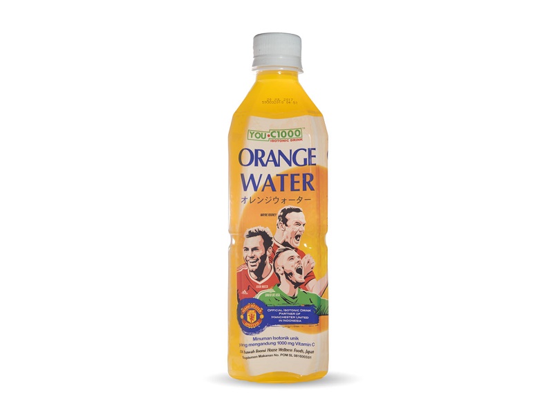 7047 Uc 1000 Orange Water 500ml 24 Bottles