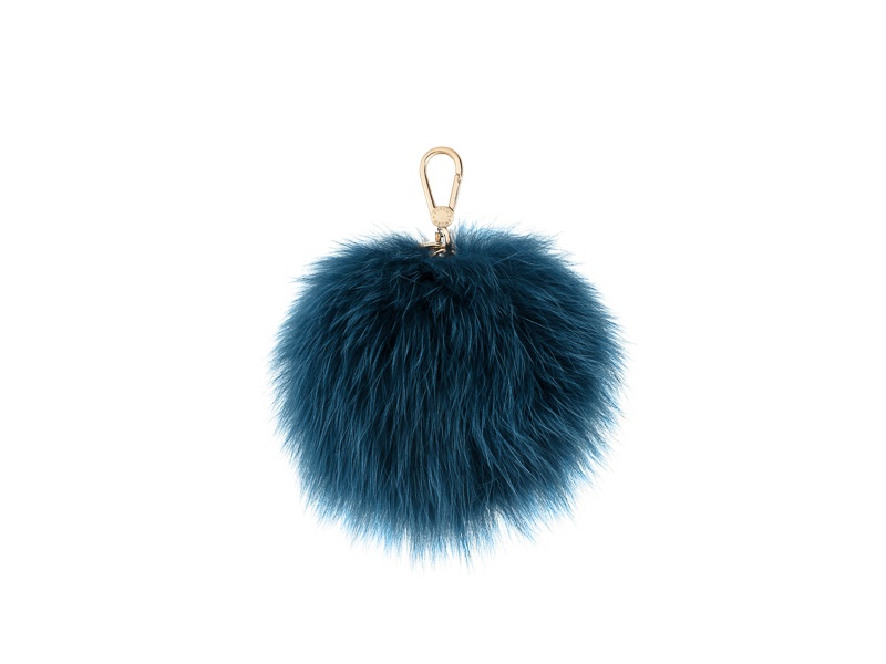 Furla bubble pom hot sale pom keyring