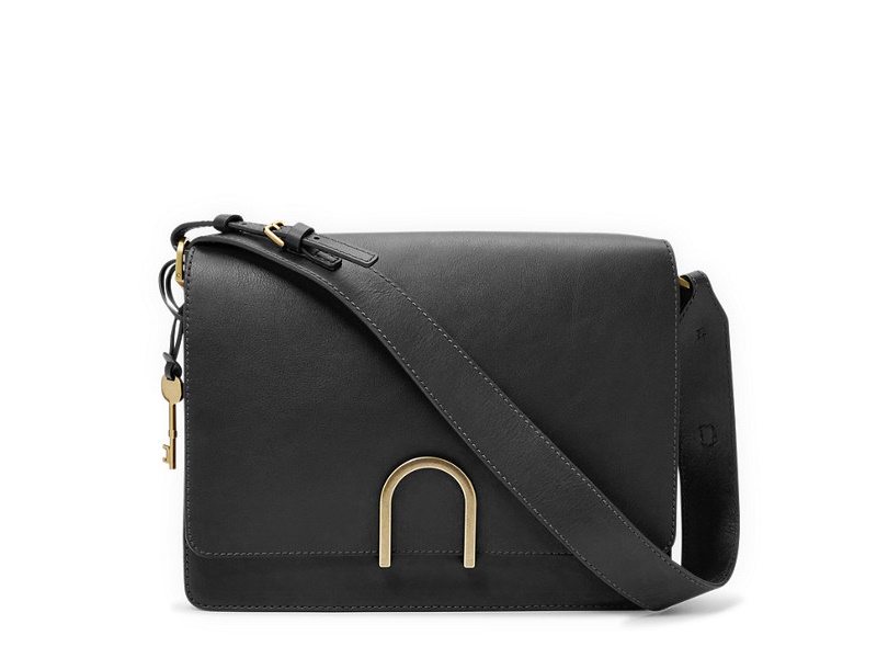 5466 FOSSIL Finley Shoulder Bag BLACK