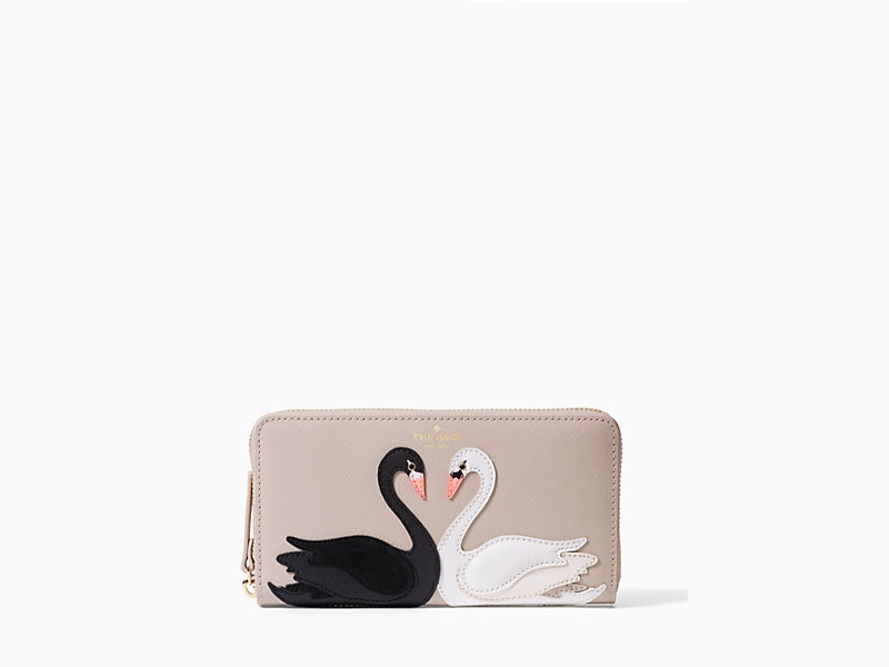 Kate spade best sale swan coin purse