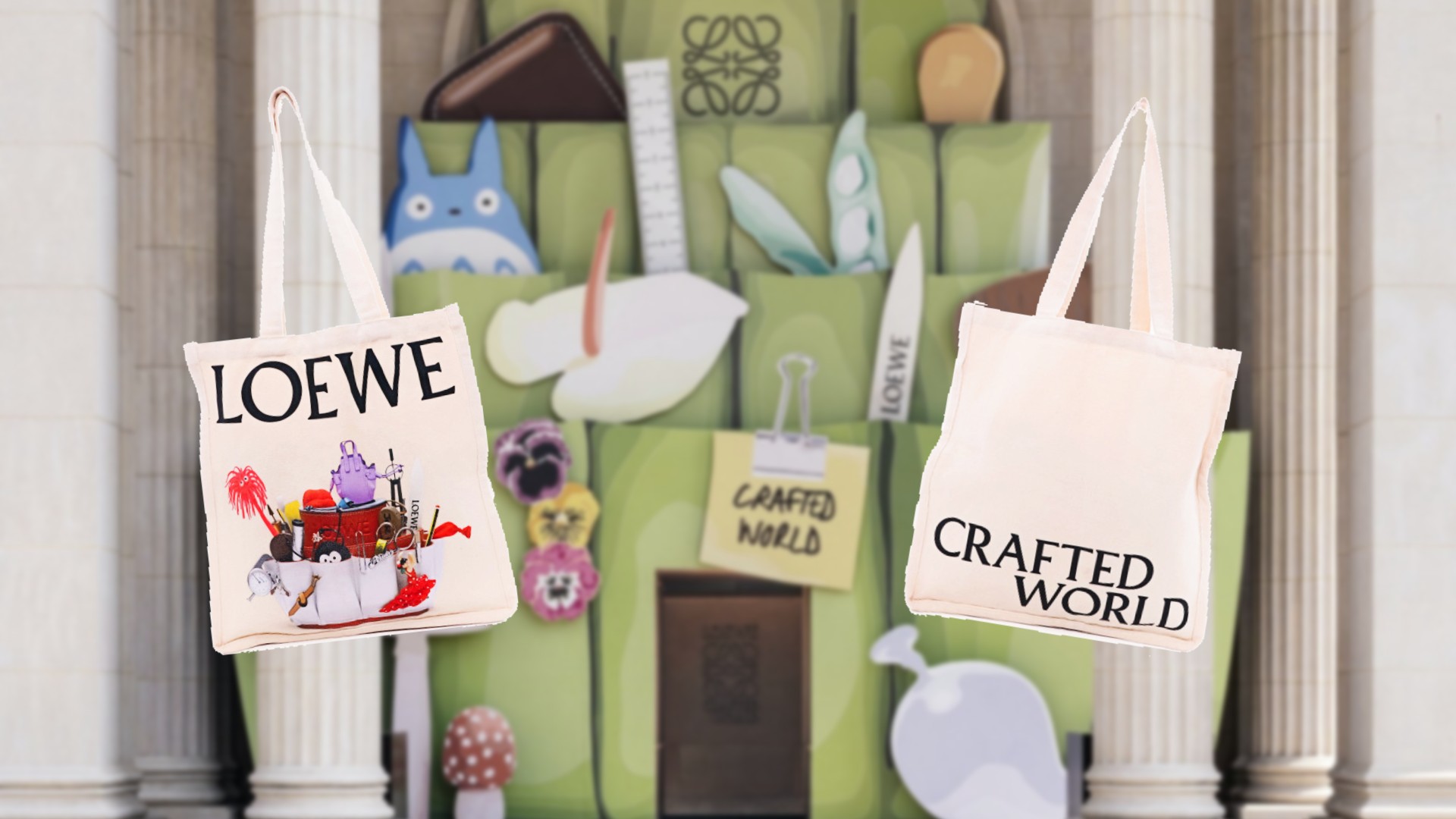 Crafted World Exhibition Gift Cloth Bag