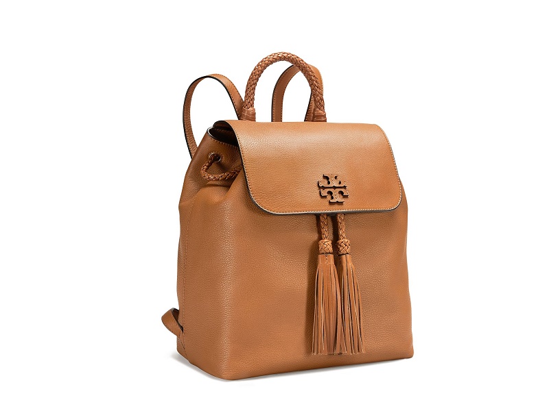 Tory Burch nude leather Taylor tassel backpack – My Girlfriend's Wardrobe  LLC