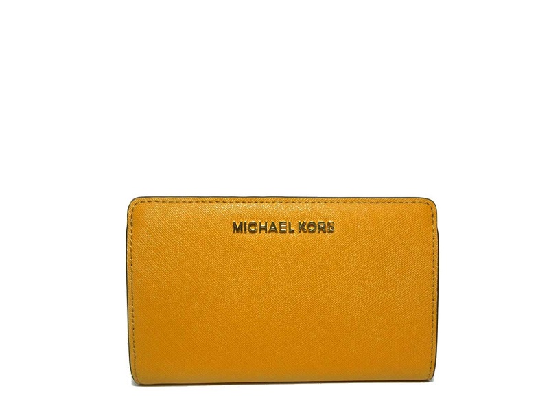 Marigold michael deals kors wallet