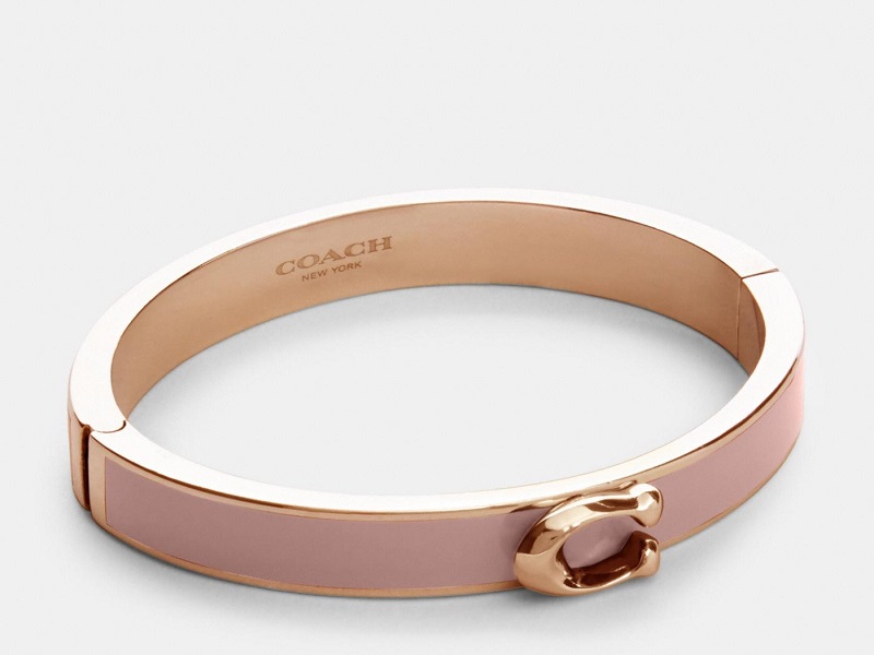 coach signature bangle bracelet