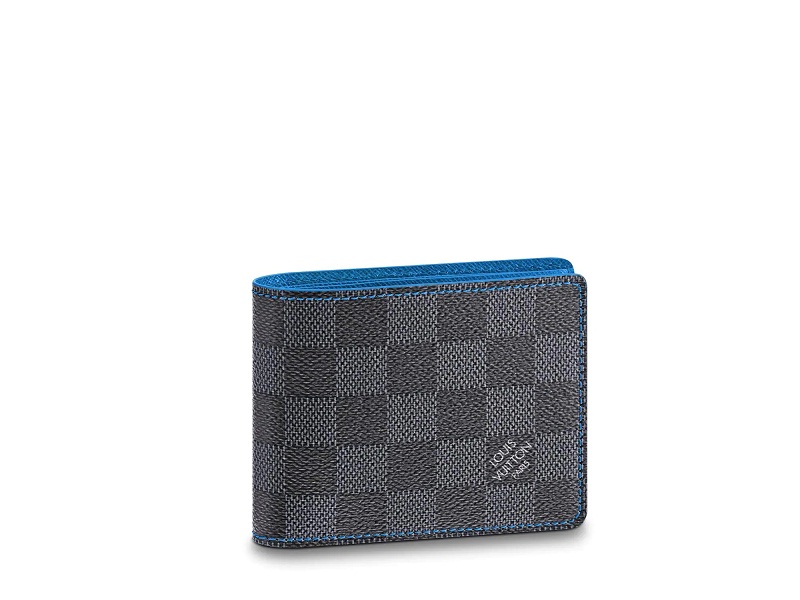Louis Vuitton Slender ID Wallet Damier Graphite Black/Gray in Coated  Canvas/Leather - US