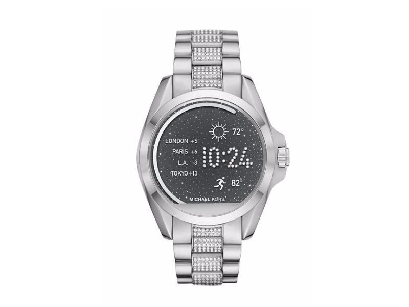 michael kors bradshaw smartwatch silver