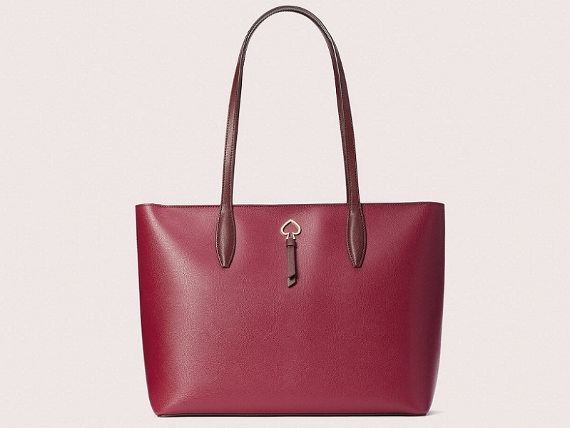 KATE SPADE ADEL LARGE popular TOTE SHOULDER BAG CRANBERRY LEATHER