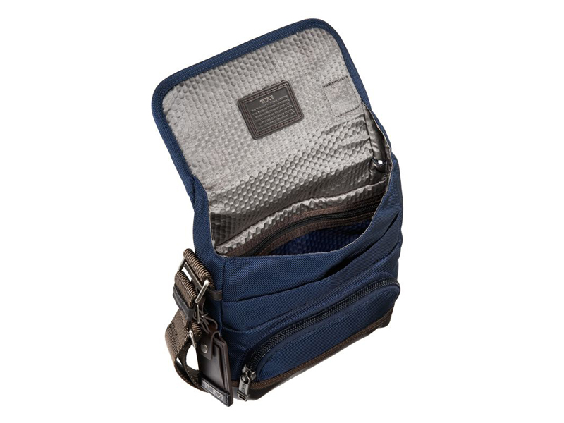 TUMI Alpha Bravo Barstow Crossbody Bag (Navy) |