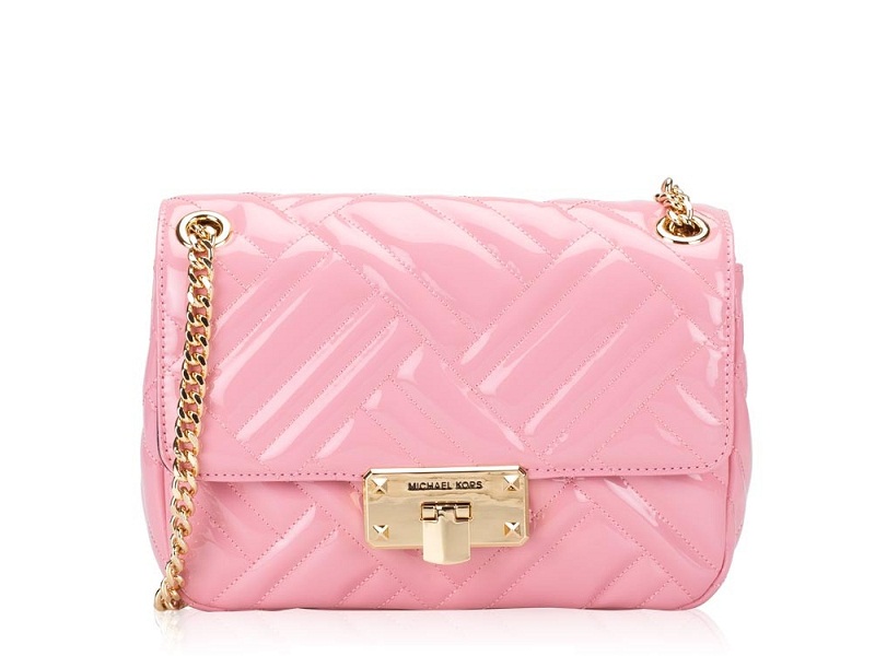 peyton medium patent shoulder bag