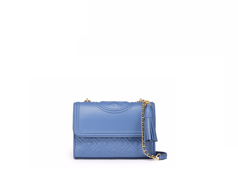 tory burch fleming bag blue