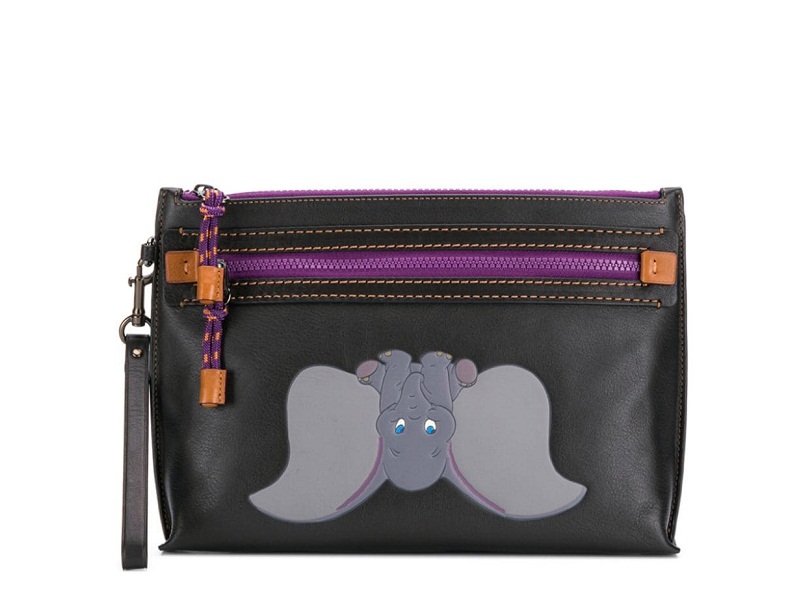 9412 COACH X DISNEY Academy Pouch Dumbo BLACK