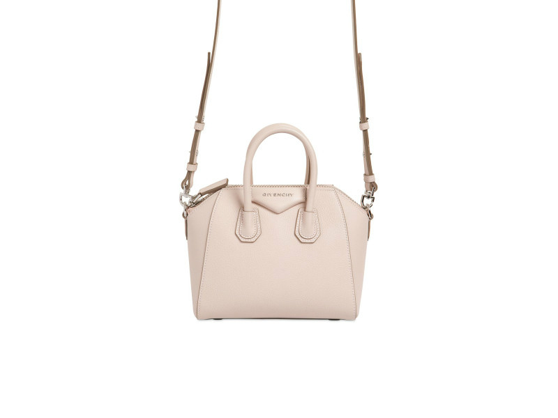 Givenchy Antigona nano Pink Peach Leather ref.351324 - Joli Closet