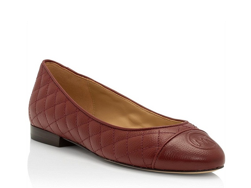 Michael kors sale quilted flats