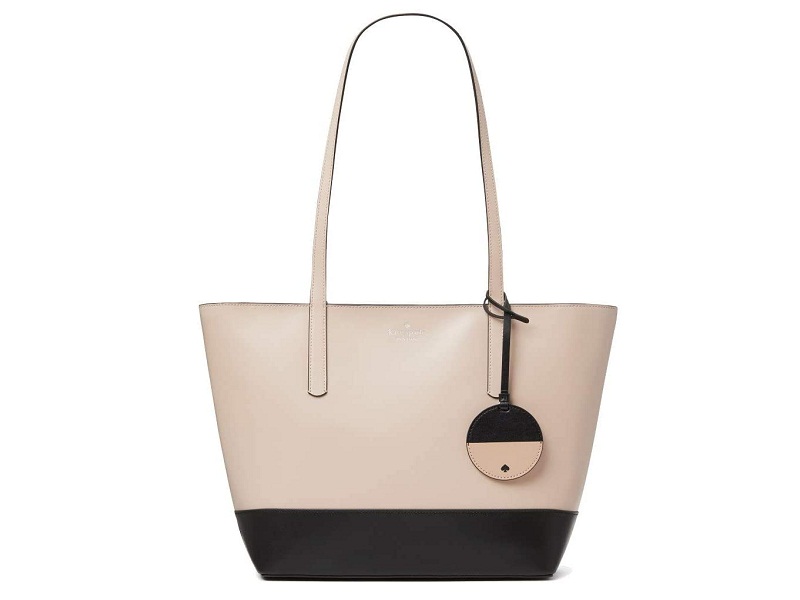 5727 KATE SPADE Briel Large Tote WARM BEIGE BLACK