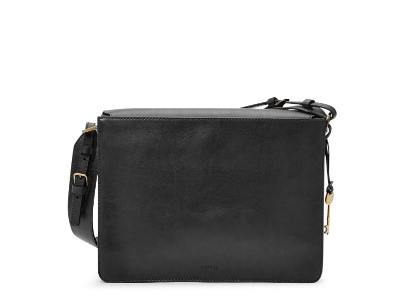 Fossil finley discount shoulder bag black