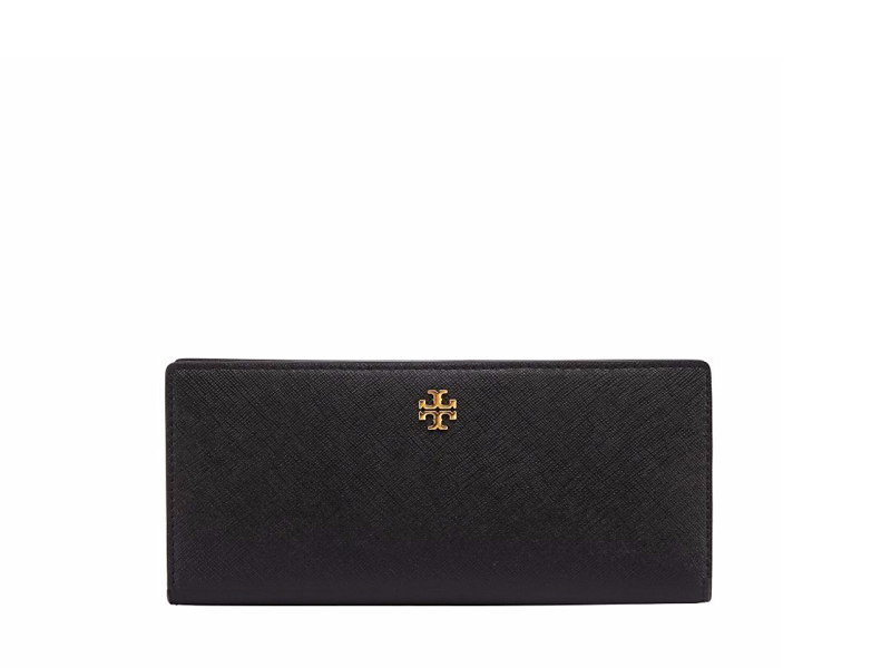 TORY BURCH TORY BURCH Robinson Slim Wallet BLACK |