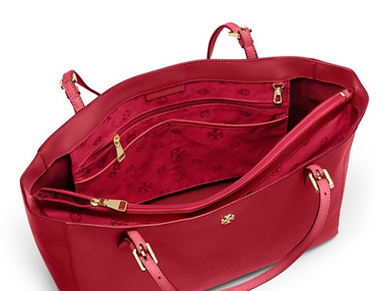 Tory Burch, Bags, Tory Burch York Buckle Tote Red