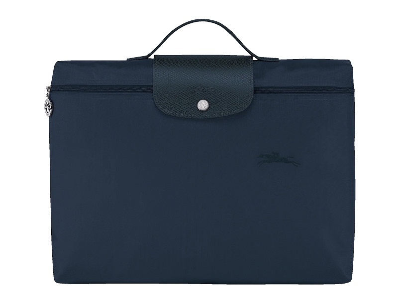 5953 LONGCHAMP Le Pliage Green Document Folder NAVY